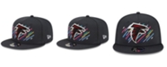 New Era Men's Charcoal Atlanta Falcons 2021 NFL Crucial Catch 9FIFTY Snapback Adjustable Hat